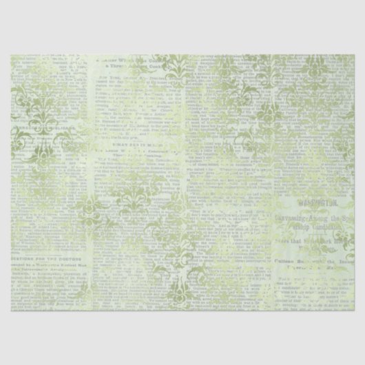 Efemeer groene papier serie ontwerp 25 (Voorkant)