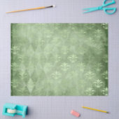 Efemeer groene papier serie ontwerp 5 (Craft)