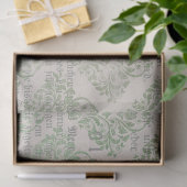 Efemeer groene papier serie ontwerp 9 (Geschenk)