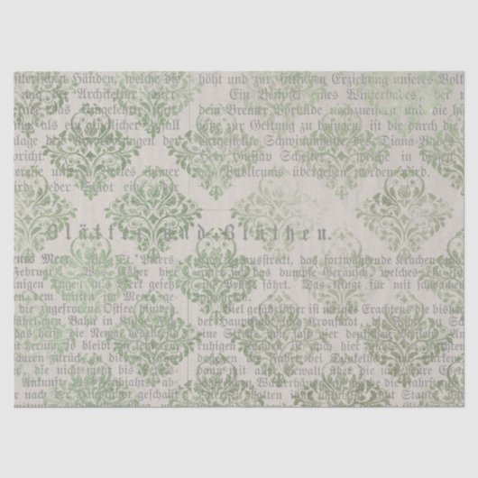 Efemeer groene papier serie ontwerp 9 (Voorkant)