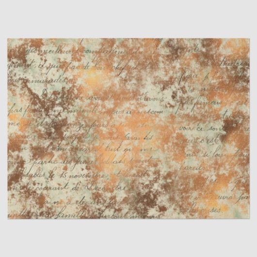 Efemeer herfst papierserie ontwerp 23 tissuepapier (Voorkant)