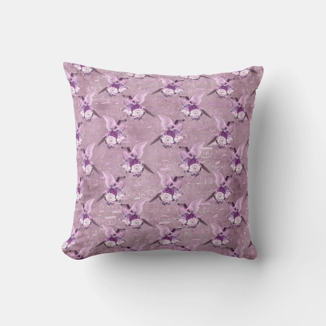 Efemeer Lavendel Papier Serie Design 10 Kussen (Voorkant)