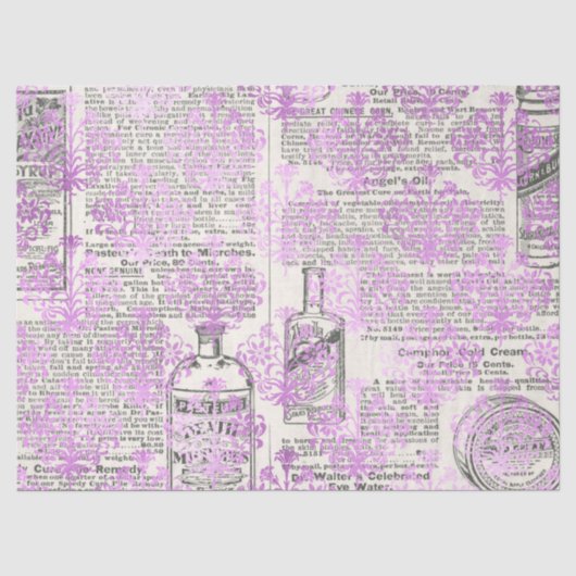 Efemeer Lavendel Papier Serie Design 12 (Voorkant)