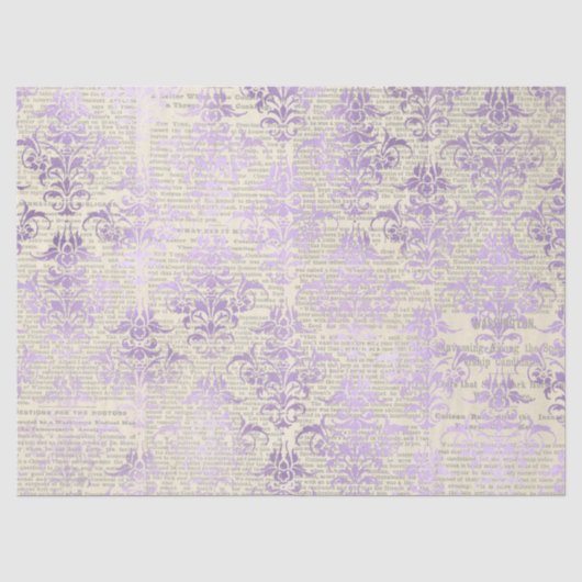 Efemeer Lavendel Papier Serie Ontwerp 13 (Voorkant)