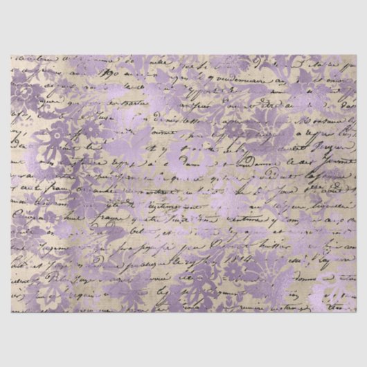 Efemeer Lavendel Papier Serie Ontwerp 16 (Voorkant)