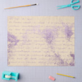 Efemeer Lavendel Papier Serie Ontwerp 8 (Craft)