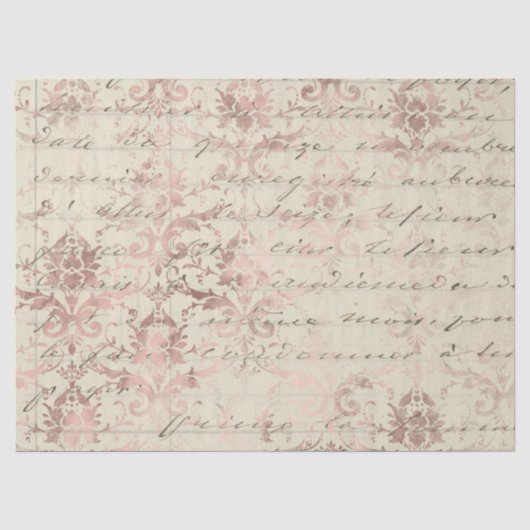 Efemeer Roze Goud Papier Serie Design 10 (Voorkant)
