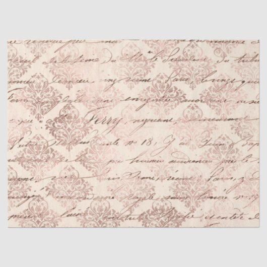 Efemeer Roze Goud Papier Serie Design 12 (Voorkant)