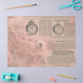 Efemeer Roze Goud Papier Serie Ontwerp 14 (Craft)