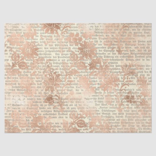 Efemeer Roze Goud Papier Serie Ontwerp 9 (Voorkant)