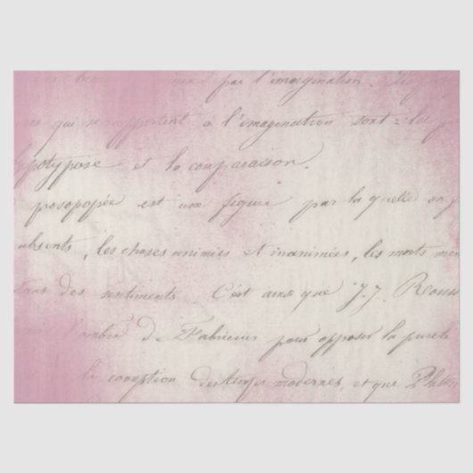 Efemeer Roze Papier Serie Design 6 (Voorkant)