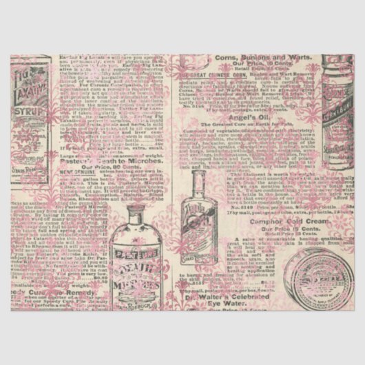 Efemeer Roze Papier Serie Ontwerp 20 (Voorkant)