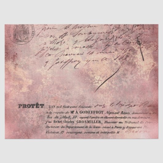 Efemeer Roze Papier Serie Ontwerp 9 (Voorkant)