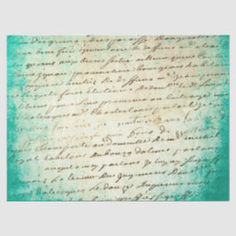 Efemeer Turquoise Papier Serie Design 18
