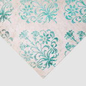 Efemeer Turquoise Papier Serie Design 6 (Detail)