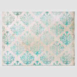 Efemeer Turquoise Papier Serie Design 6