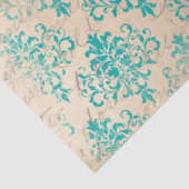 Efemeer Turquoise Papier Serie Ontwerp 12 (Detail)