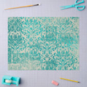 Efemeer Turquoise Papier Serie Ontwerp 19 (Craft)