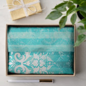 Efemeer Turquoise Papier Serie Ontwerp 20 (Geschenk)