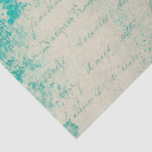 Efemeer Turquoise Papier Serie Ontwerp 5 (Detail)