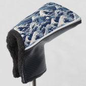 efemere kam: Hokusai-golven opnieuw voorgesteld Golfheadcover (3/4 voorkant)