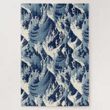 efemere kam: Hokusai-golven opnieuw voorgesteld