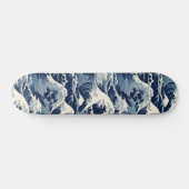 efemere kam: Hokusai-golven opnieuw voorgesteld Persoonlijk Skateboard (Horizontaal)