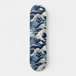 efemere kam: Hokusai-golven opnieuw voorgesteld Persoonlijk Skateboard