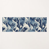 efemere kam: Hokusai-golven opnieuw voorgesteld Yogamat (Voorkant (horizontaal))