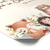 Efeze 4:32 kinderkamer muurkunst poster afdruk (Hoek)
