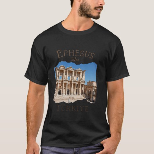 Efeze Efes Turkije Oude stad van Efeze Souven T-shirt (Voorkant)