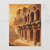 Efeze, Turkije.  amfitheater ruïnes Briefkaart (Voorkant)