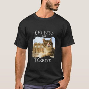 Efeze Turkije Oude stad van Efeze met C T-shirt