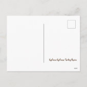 Efeze Turkije ruïnes Feestdagenkaart (Achterkant)