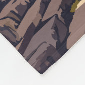 Efeze Turkije Travel Art Vintage Fleece Deken (Hoek)