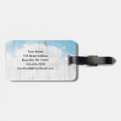 Efeziërs 1:17 Bijbelgebed voor wijsheid Openbaring Bagagelabel (Achterkant horizontaal)