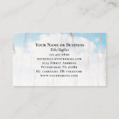 Efeziërs 1:17 Bijbelgebed voor wijsheid Openbaring Visitekaartje (Achterkant)