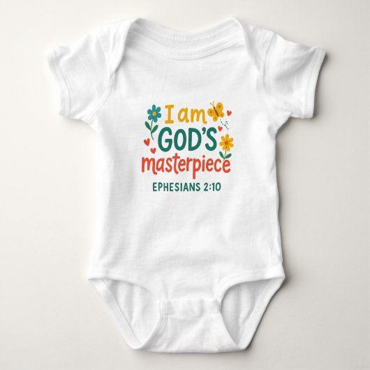 Efeziërs 2:10 Baby Bodysuit (Voorkant)