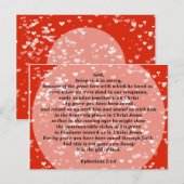 Efeziërs 2 Gered door genade briefkaart (Voorkant / Achterkant)