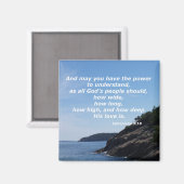 Efeziërs 3:18 magneet (Voorkant / Achterkant)