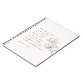 Efeziërs 3:20 Overvloedig overvloedig Notitieboek (Linkerzijde)