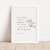 Efeziërs 3:20 Overvloedig overvloedig Poster