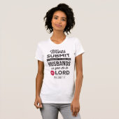 Efeziërs 5:22 t-shirt (Voorkant volledig)