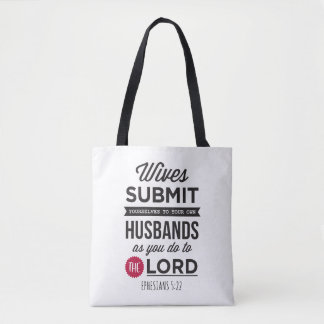 Efeziërs 5:22 tote bag