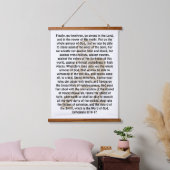 Efeziërs 6:10-17 hangend wandkleed (Slaapkamer)