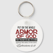 Efeziërs 6:11 Doe de gehele wapenrusting Gods aan Sleutelhanger (Voorkant)