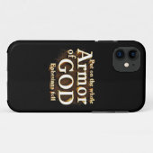 Efeziërs 6:11 Zet op de gehele wapenrusting van Go Case-Mate iPhone Case (Achterkant (horizontaal))