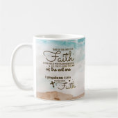 Efeziërs 6:16 Neem de Schild van het Geloof Bijbel Koffiemok (Links)