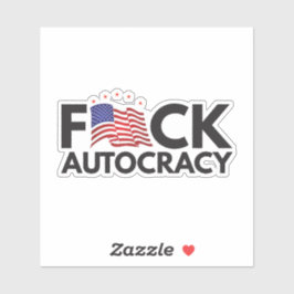 Eff autocratie sticker