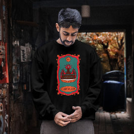 Eff Capitalism Burn It Tarot Card Tower Symbol Trui